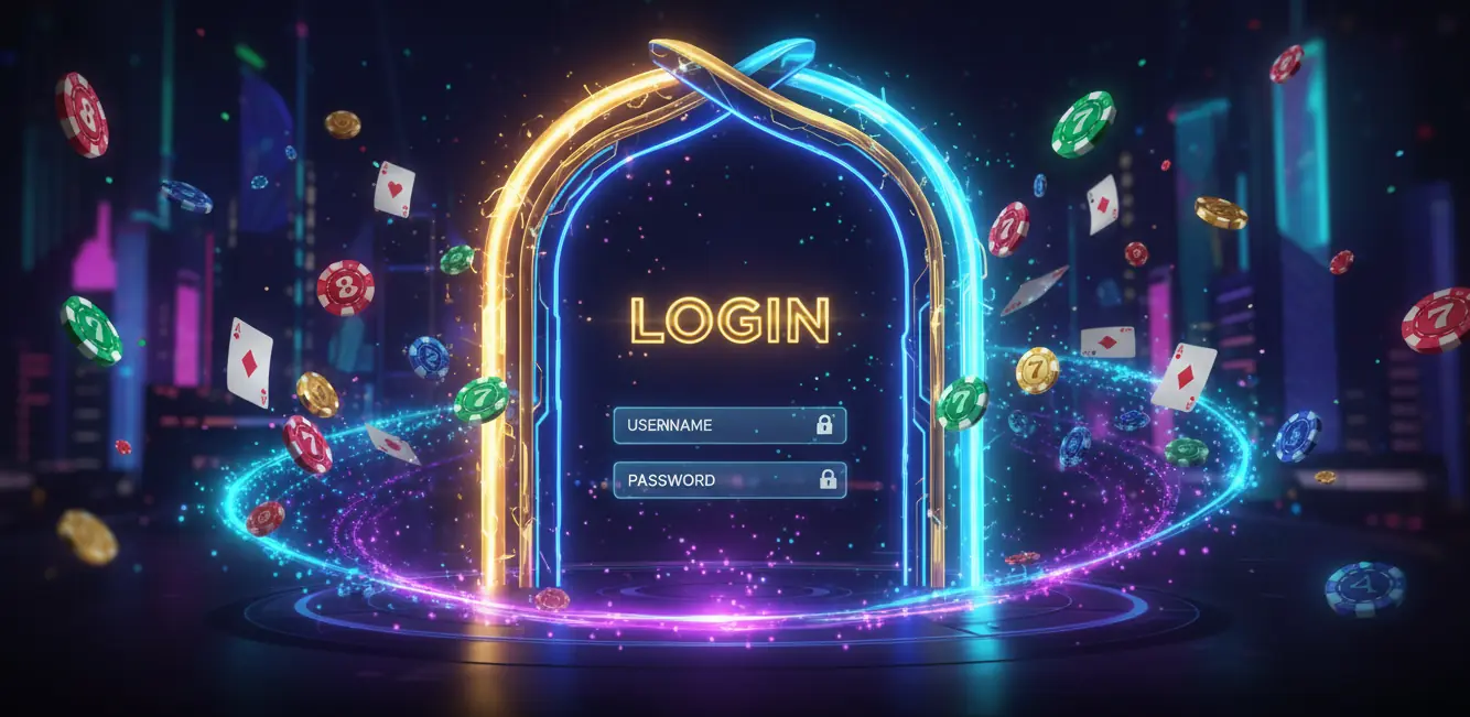 Golden Lady casino sign in